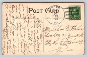 1914  Four Jacks Would Come in Handy    Romance Couple  Postcard