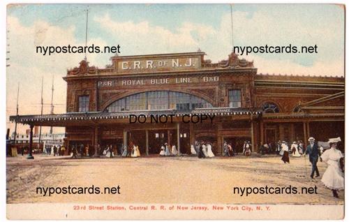 23rd St Station, Central RR, NYC