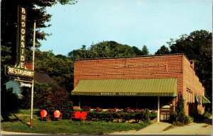 Postcard Brookside Restaurant in Bryson City, North Carolina~136326