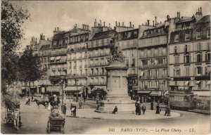 CPA PARIS 17e Place Clichy (998885)