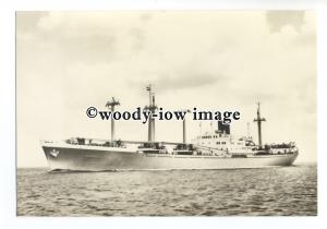 cd0138 - Dutch Rotterdam Lloyd Cargo Ship - Merwe Lloyd , built 1957 - postcard