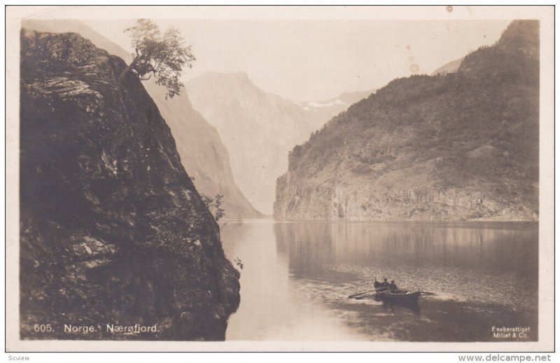 RP: Norge : Naerofjord , Norway , 1910-20s