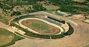 Postcard The National Stadium and Independence Park, Kingston, Jamaica  Q7