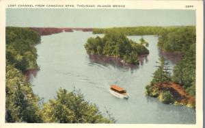 Lost Channel from Canadian Span - Thousand Islands Bridge