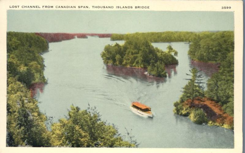 Lost Channel from Canadian Span - Thousand Islands Bridge