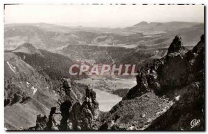 Postcard Modern L & # 39Auvergne Vue Prize Du Sancy Vers Le Mont Dore