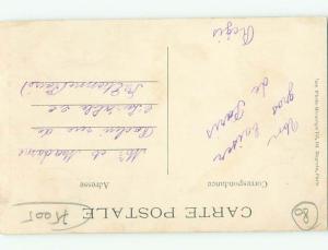 c1910 Postcard MONKEY EXHIBIT IN PARIS FRANCE AC3142