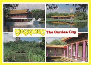 Singapore Chinese Pavilions Pagodas Palatial Courtyards & Moongates