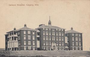 Calgary Hospital Canada Antique Postcard