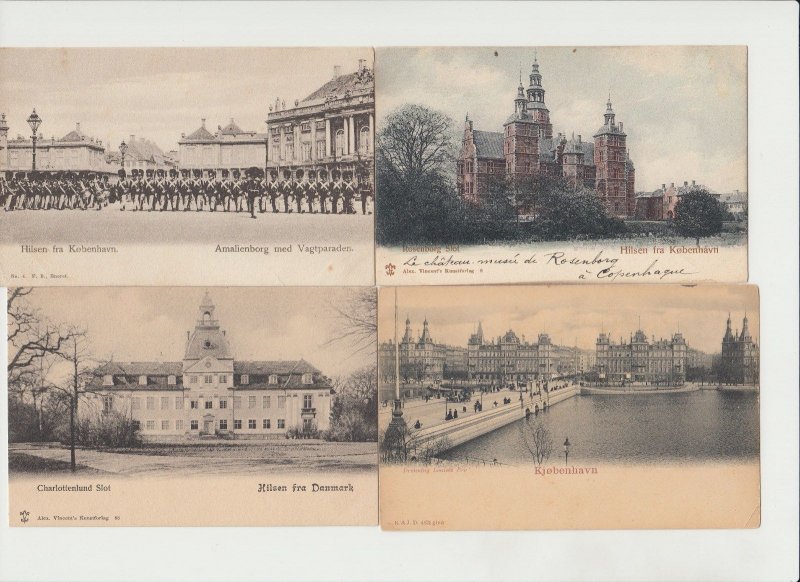 DENMARK DANMARK 32 Vintage postcards Mostly pre-1920 (L5324)