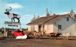 Redmond Oregon Operation Santa Claus Gift Shop Reindeer Postcard AA111530