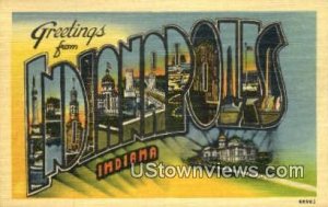 Greetings From - Indianapolis s, Indiana IN  