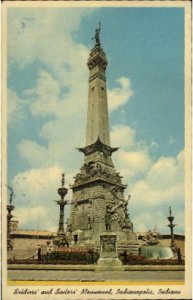 Soldiers' and Sailors' Monument - Indianapolis , Indiana IN