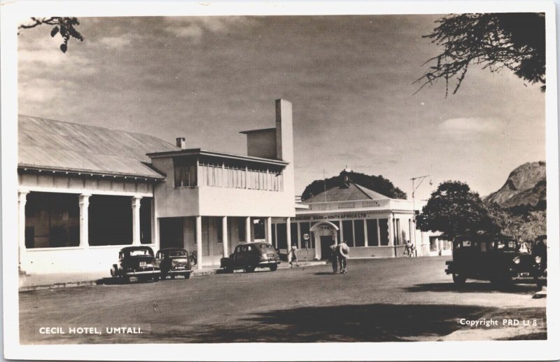 Zimbabwe Cecil Hotel Umtali Mutare Vintage RPPC 09.11 