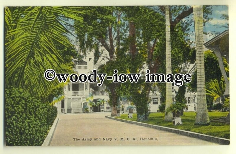 ft1282 - Army & Navy YMCA , Honolulu , Hawaii - postcard