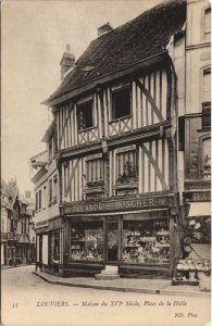 CPA LOUVIERS-Place de la Halle (43401)