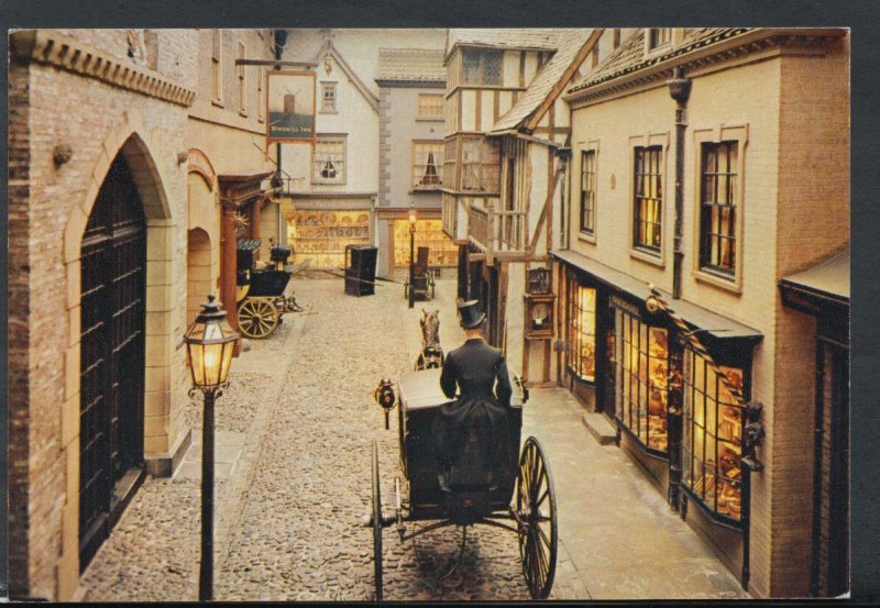 Yorkshire Postcard - Kirkgate Streets, Castle Museum, York  RR3193