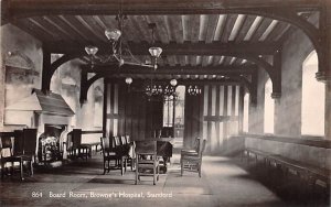 Board Room, Browne's Hospital Stamford United Kingdom, Great Britain, England...