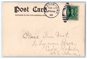 1907 Spanish Gun Captured Santiago City Park Exterior Ottumwa Iowa IA Postcard