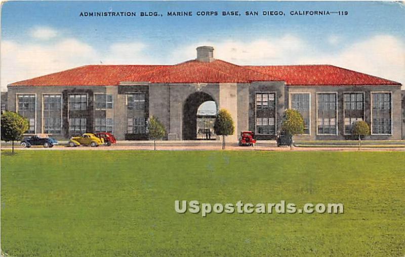 Administration Building, Marine Corps Base San Diego CA 1950