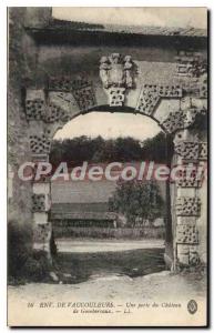 Postcard Old Vaucouleurs A Porte Du Castle of Gombervaux