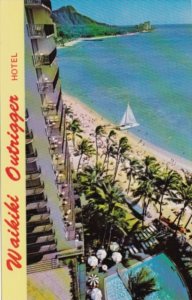 Hawaii Waikiki Beach The Outrigger Hotel