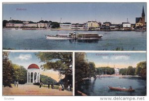 Multi-View, Aussichtstempel auf dem Neroberg, Kursaatweilher, WIESBADEN, BIEB...