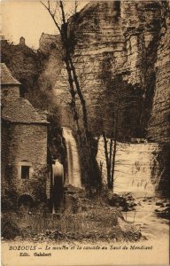 CPA BOZOULS - Le moulin et la cascade au saut du Mendiant (133197)