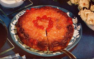 Recipe Upside-Down Cake Crisp Cut Crushed Pineapple