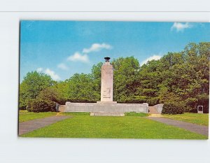 Postcard Eternal Light Peace Memorial, Gettysburg Battlefield, Gettysburg, PA