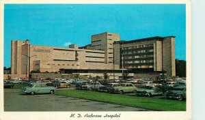 Anderson Hospital Institute Houston Texas University 1961 Postcard Teich 10910