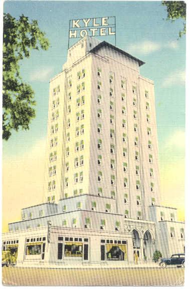 Linen of Kyle Hotel in Temple Texas TX 1943 Free