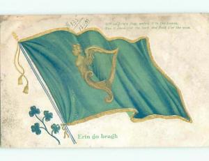 Divided-Back ST. PATRICK'S DAY SCENE Great Postcard W8090