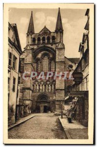 Old Postcard Lisieux Rue de Paradis of the Cathedrale Saint Pierre Portal