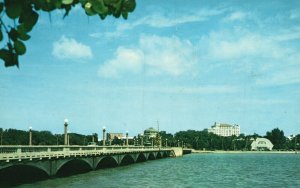 Skyline of Clearwater Florida FL Pub. Koppel Photo Bridge Vintage Postcard