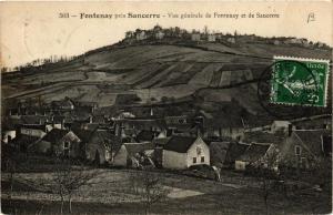 CPA FONTENAY pres SANCERRE Vue générale de FONTENAY et de SANCERRE (613090)