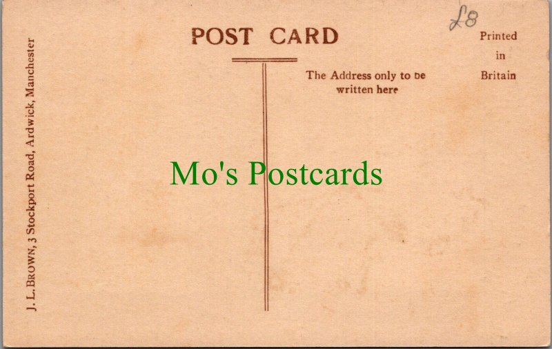 Lancashire Postcard - Manchester Ship Canal, Barton Bridge  SW13500