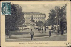 portugal, LISBON LISBOA, Praca Luiz de Camões (1912)