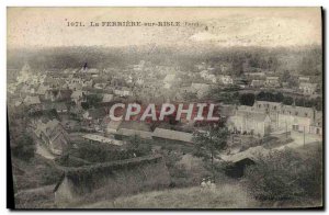 Old Postcard La Ferriere Sur Risle