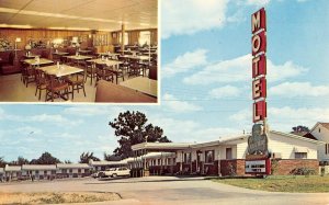 CLOVER LEAF MOTEL Lebanon, MO ROUTE 66 Roadside c1960s Vintage Postcard