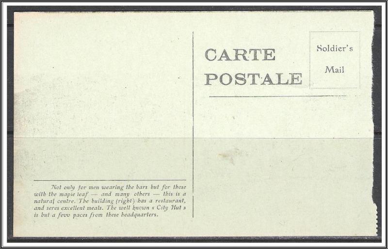 St Nazaire France WW I US Army Camp Officers Club No. 14