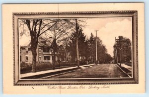 LONDON, ONTARIO Canada ~ TALBOT STREET Scene ~ Tuck Framed Art Sepia Postcard