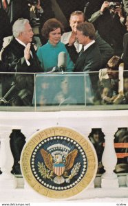 Jimmy Carter being sworn in as President, 1950-60s