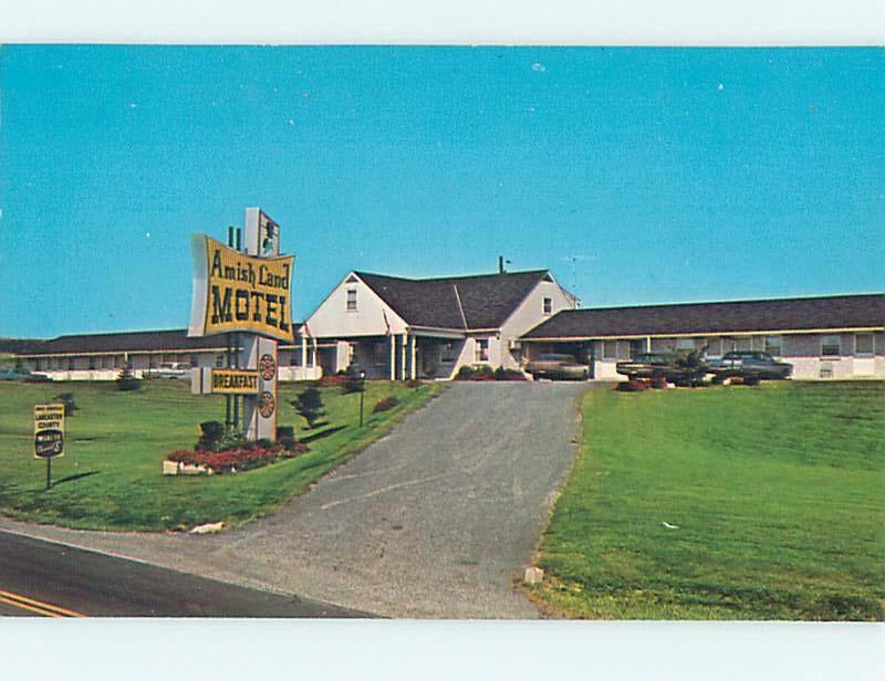 Unused Pre-1980 MOTEL SCENE Morgantown Pennsylvania PA HJ9018