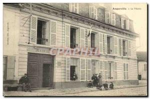 Old Postcard Angerville The Mayor