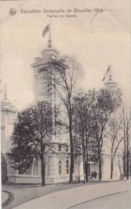 Belgium Brussels Expo 1910 Pavillon du Canada 1910