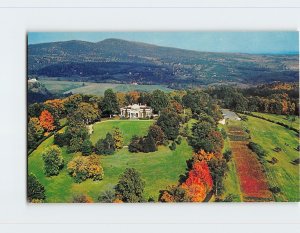 Postcard Air View, Monticello, Charlottesville, Virginia