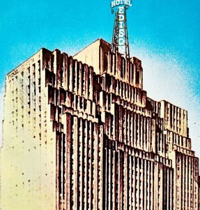 NYC Hotel Edison New York City c1940-50s New York Milton Kramer Garrison DWS5D