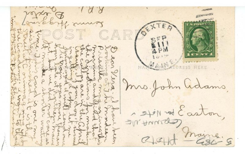 ME - Corinna. St. Albans Road ca 1910   RPPC