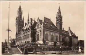 Netherlands Den Haag Palace Of Peace Front and Side View Real Photo